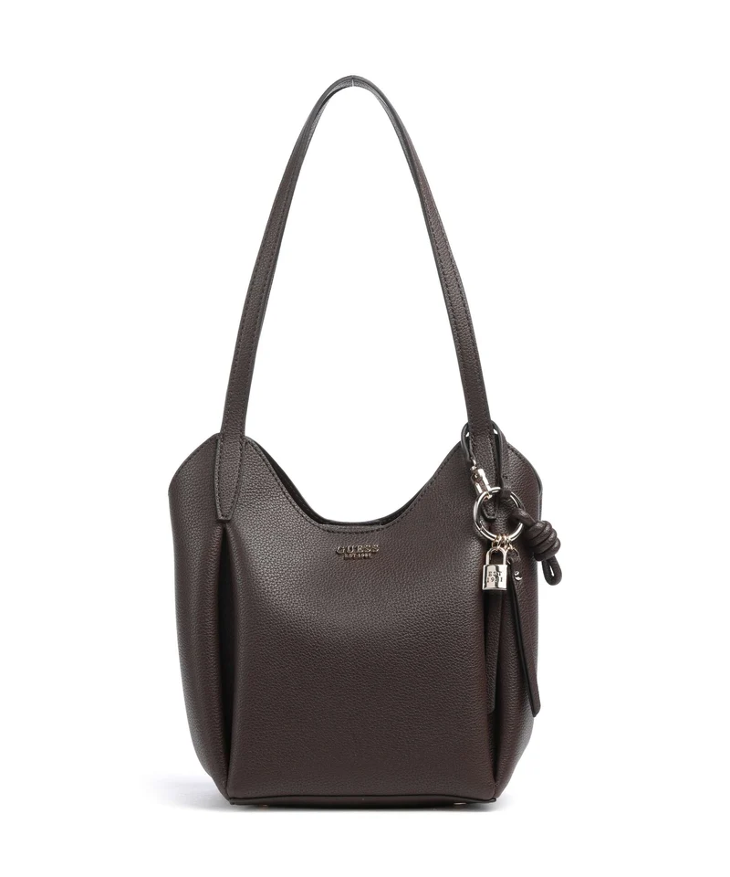 Guess Melody Schultertasche brown