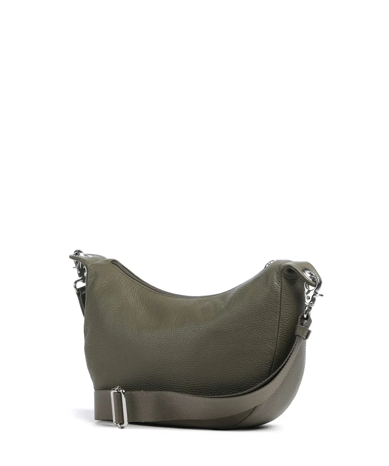 Mandarina Duck Mellow Leather Schultertasche winter olive