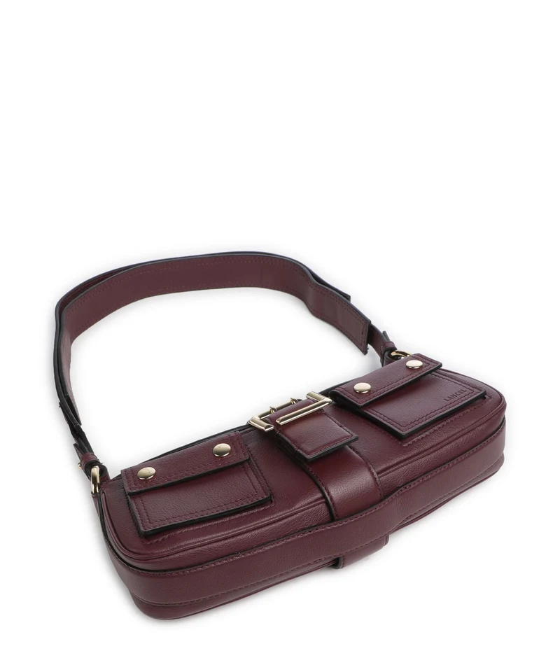Lancel Multipocket Schultertasche cassis