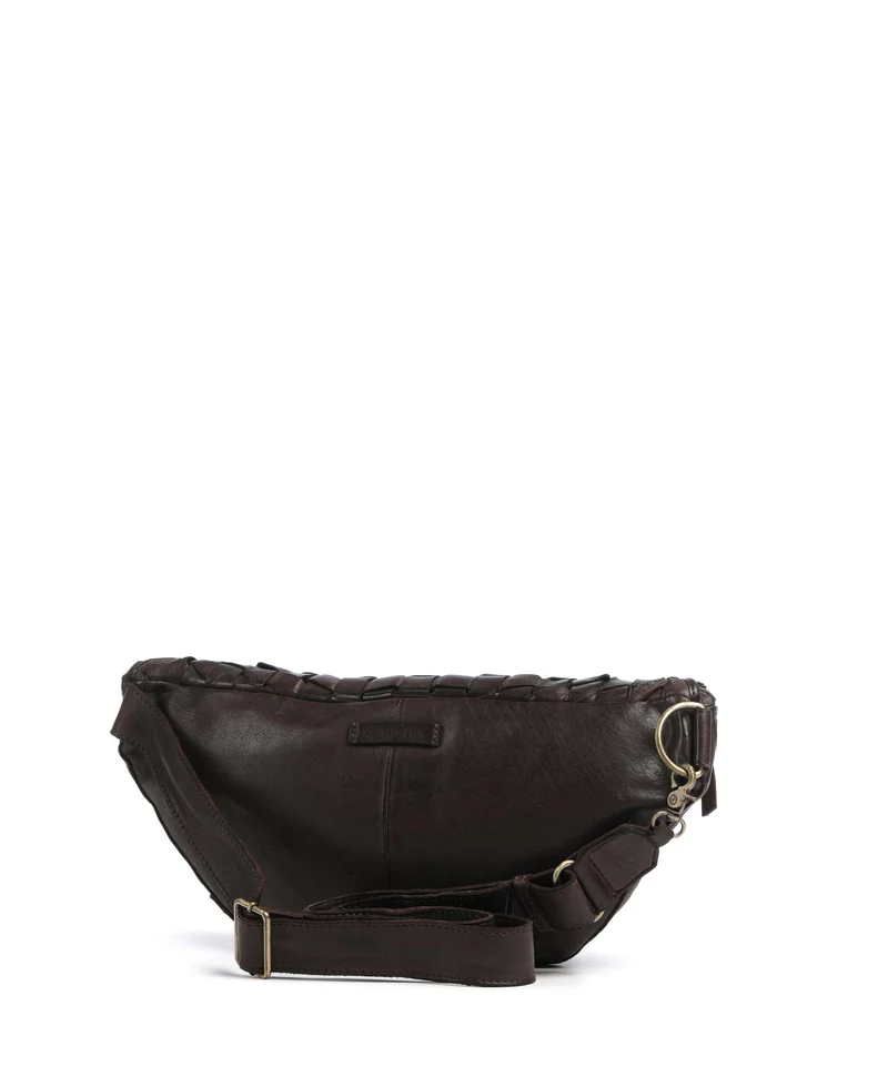 Depeche Warsaw Gürteltasche dark brown