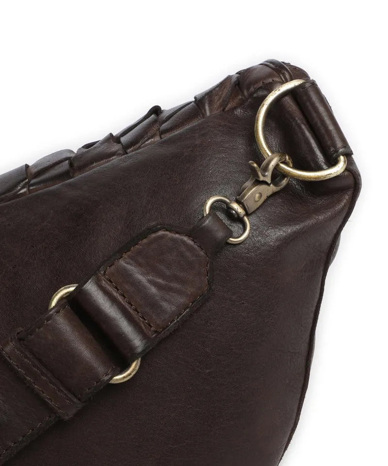 Depeche Warsaw Gürteltasche dark brown