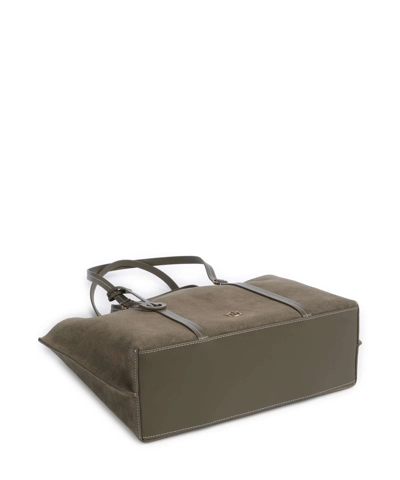 Pinko Carrie Big Shopper verde/oliva scuro/antique gold