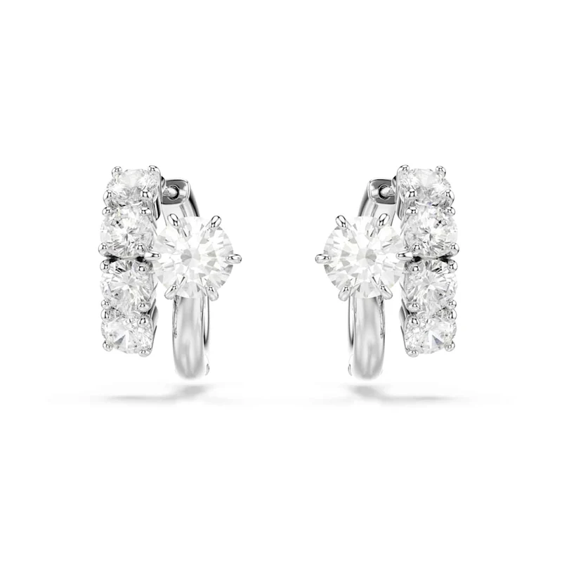 Swarovski Matrix Crash Ohrringe in Silberoptik 5753572