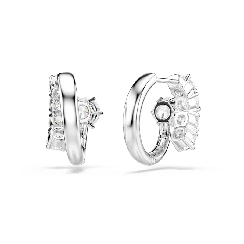 Swarovski Matrix Crash Ohrringe in Silberoptik 5753572