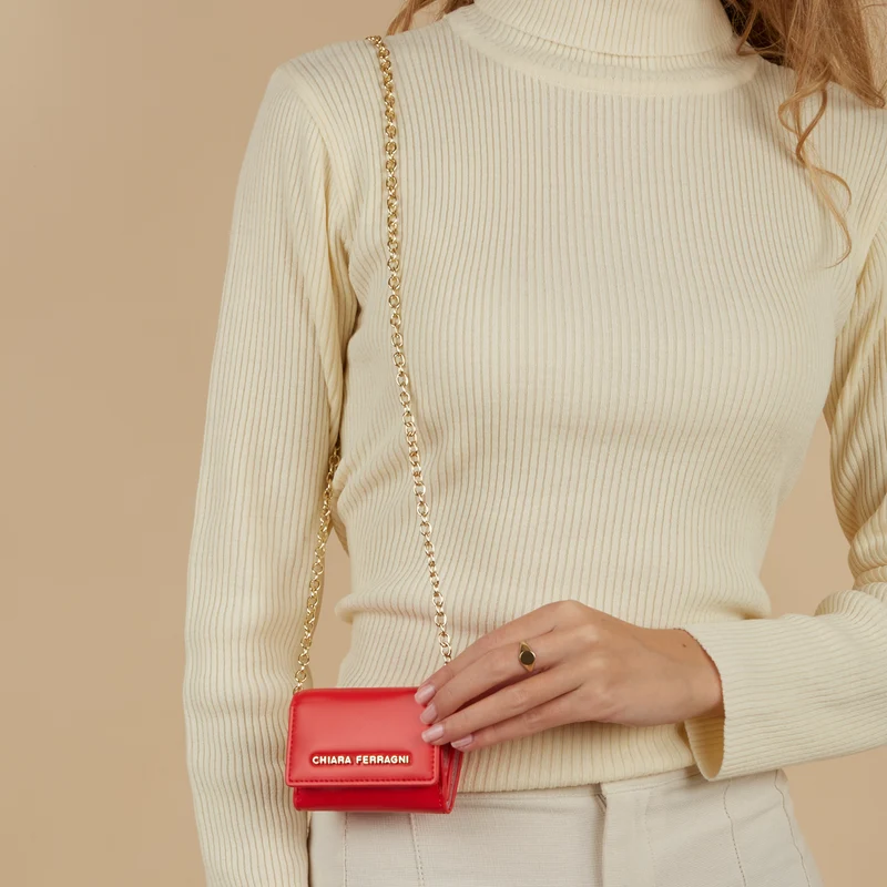 Chiara Ferragni damen Umhängetasche Rot 75SB4BK6-ZS959-514