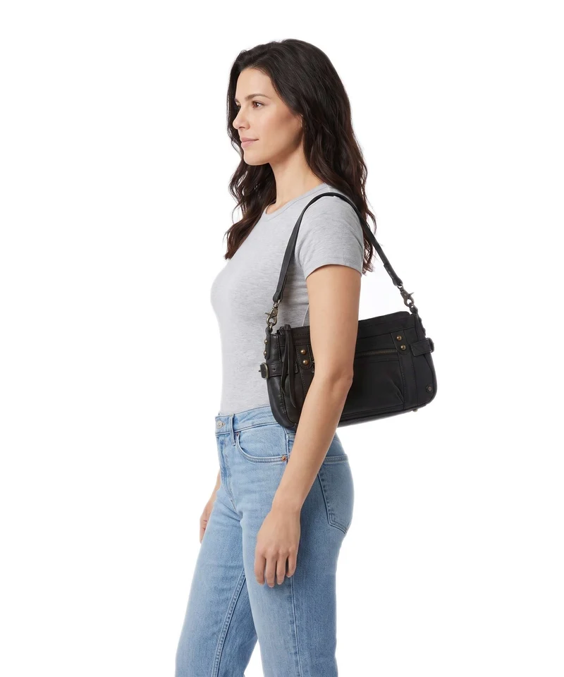 Depeche Bogota Schultertasche black