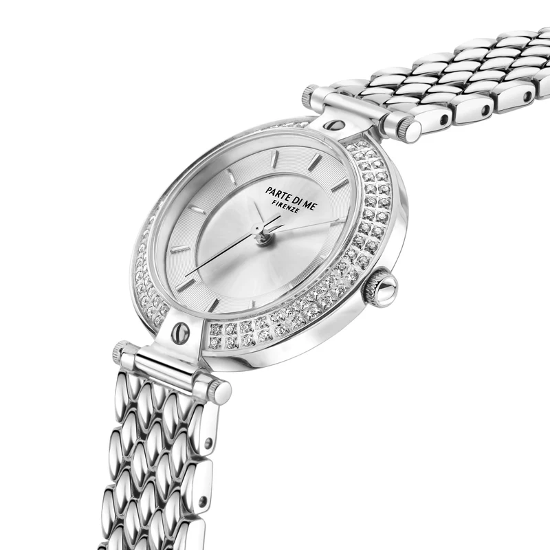 Parte Di Me Orologio Rond DamenUhr Silberfarbene PDM09018