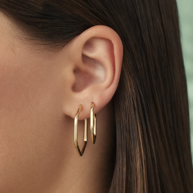 Beloro Jewels La Rinascente damen Creolen 375 Gold BO360059