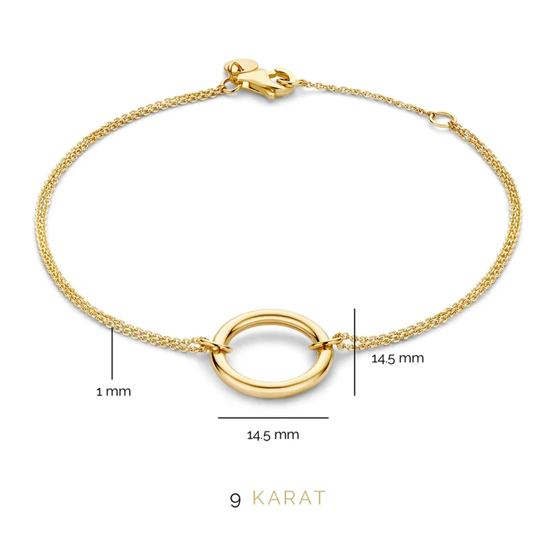 Beloro Jewels La Rinascente damen Armband 375 Gold BO320029