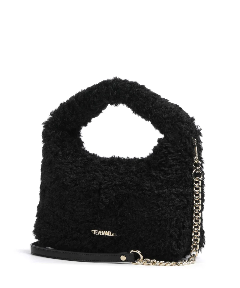 Steve Madden BFLUFFY Handtasche black/gold