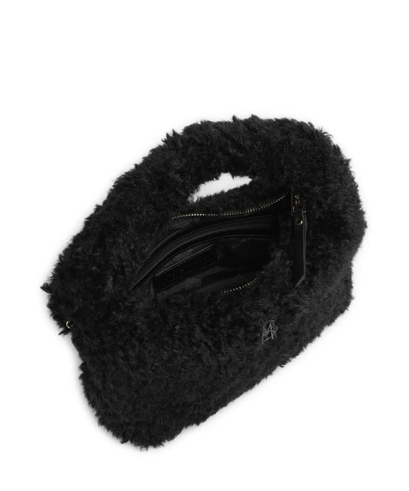 Steve Madden BFLUFFY Handtasche black/gold