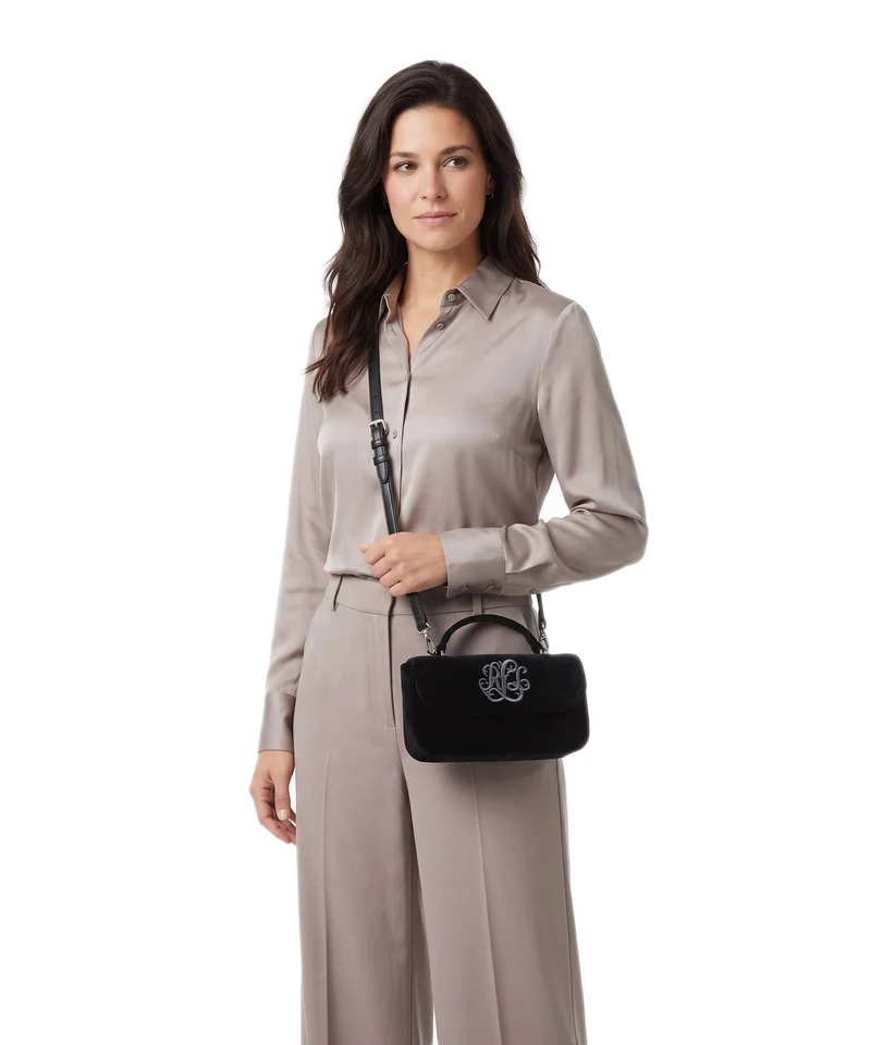Lauren Ralph Lauren Marcy Large Umhängetasche black