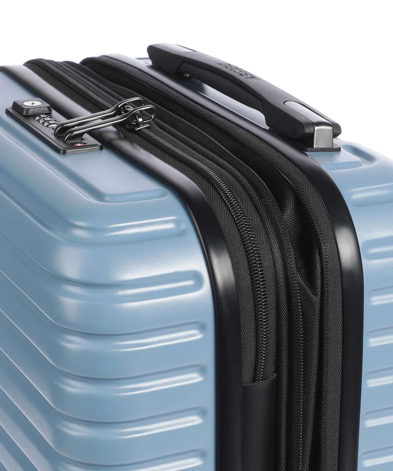 Delsey Paris Caumartin Plus 4-Rollen Trolley zinc blue