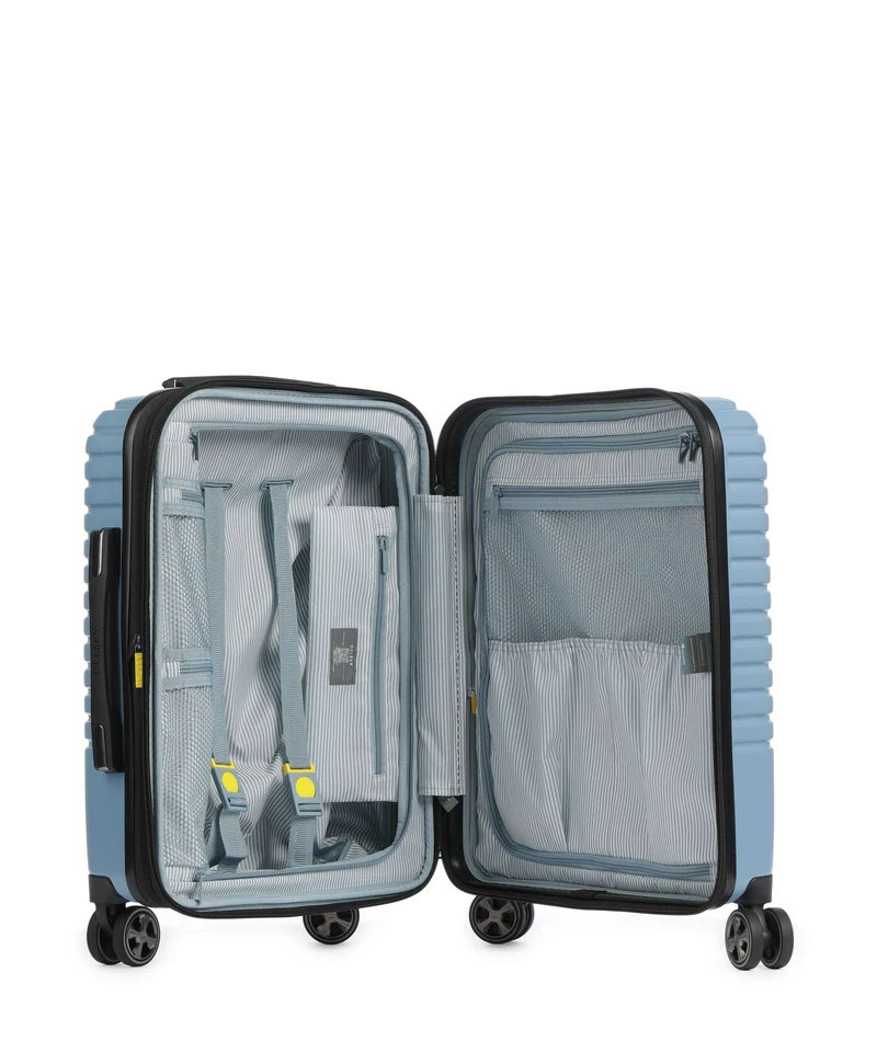 Delsey Paris Caumartin Plus 4-Rollen Trolley zinc blue