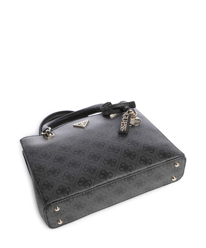 Guess Noelle II Small Handtasche coal logo