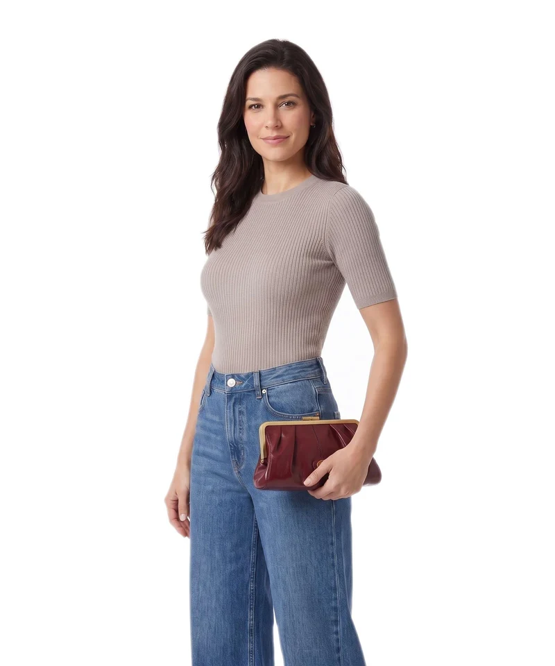 The Bridge Story Donna Clutch barolo