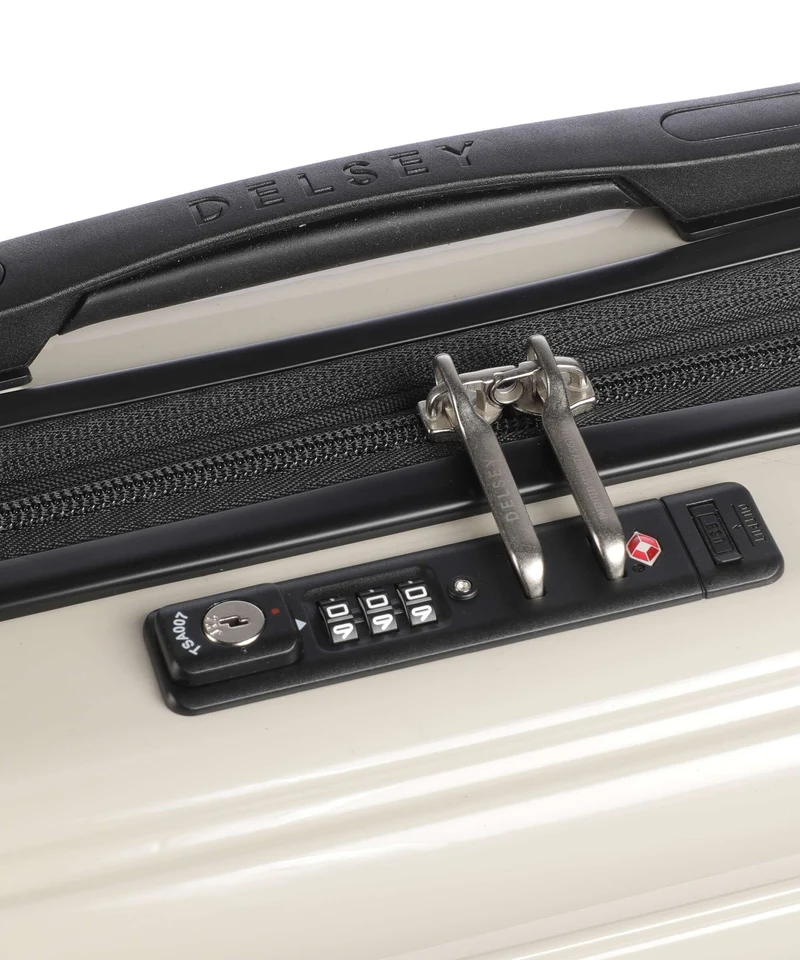 Delsey Paris Shadow 5.0 4-Rollen Trolley ivory