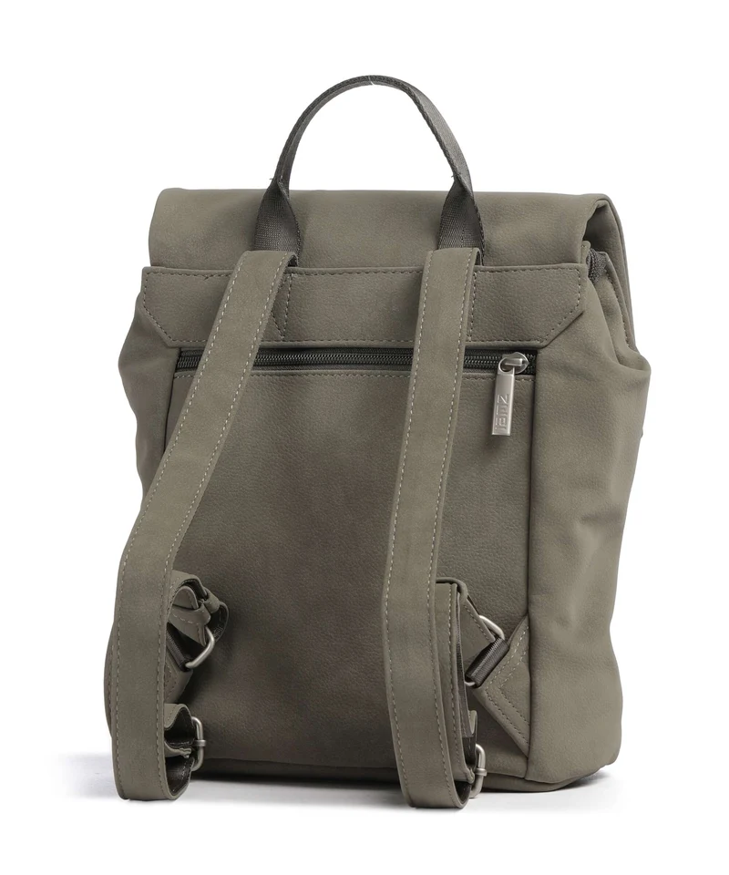 Zwei Mademoiselle.M MR8 Rucksack nubuk/mud