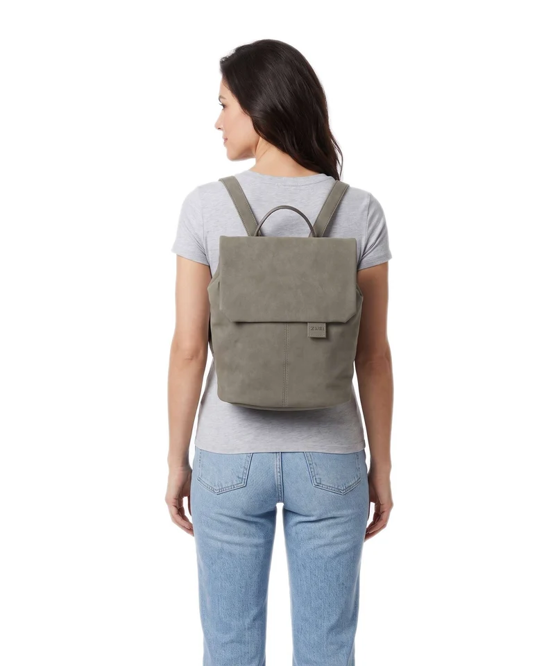 Zwei Mademoiselle.M MR8 Rucksack nubuk/mud