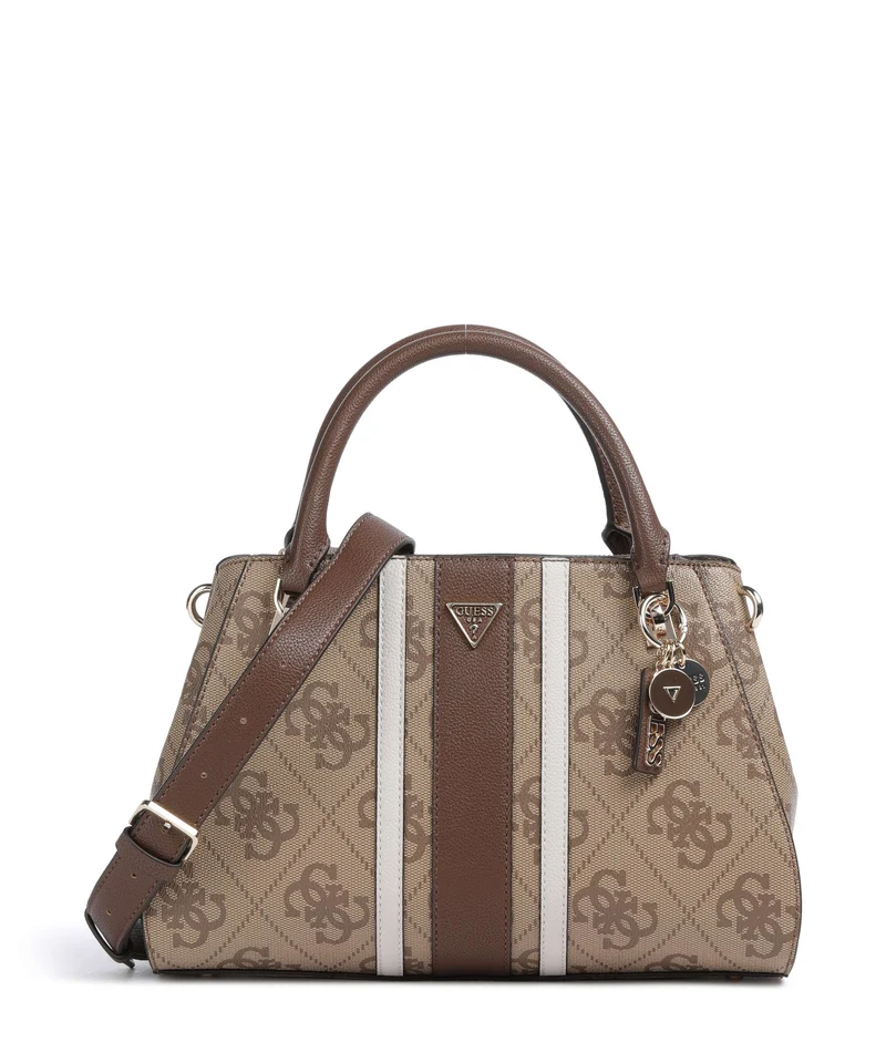 Guess Noelle II Luxury Handtasche latte logo/brown