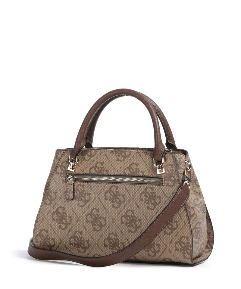 Guess Noelle II Luxury Handtasche latte logo/brown