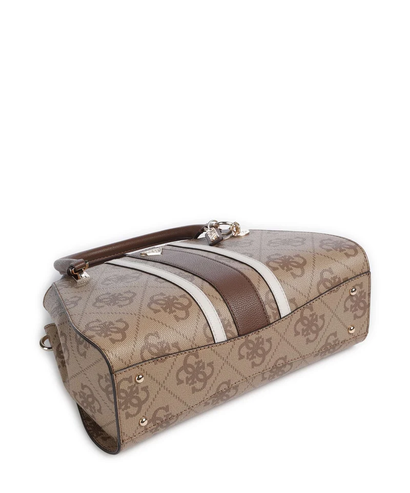 Guess Noelle II Luxury Handtasche latte logo/brown