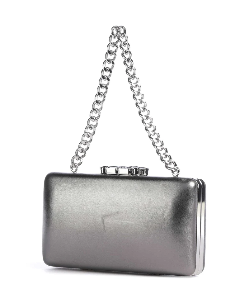 Lauren Ralph Lauren Franki Small Clutch dark pewter