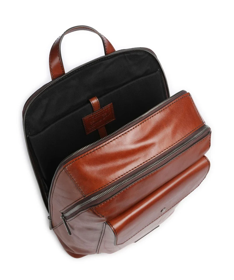 The Bridge Mattia Rucksack marrone