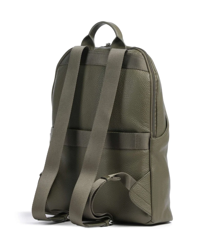 Mandarina Duck Mellow Leather Rucksack winter olive