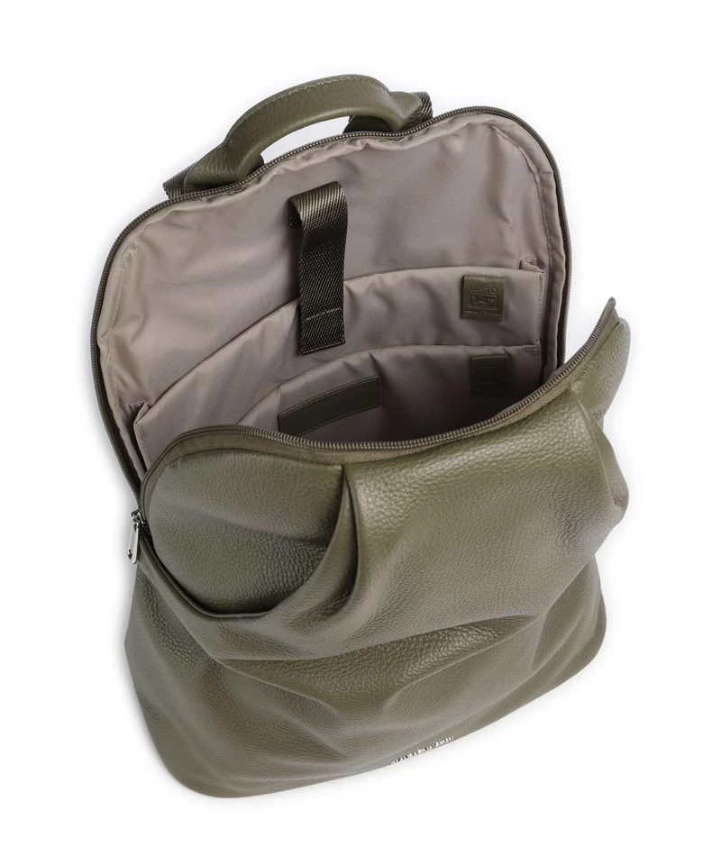 Mandarina Duck Mellow Leather Rucksack winter olive