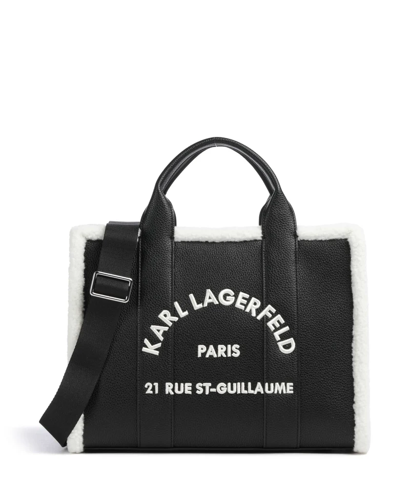 Karl Lagerfeld K/Rue St Guillaume Medium Handtasche black