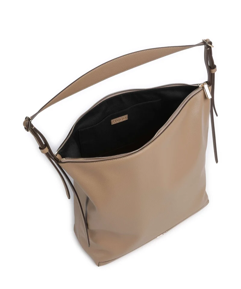Hugo Lucya Beuteltasche brown overflow