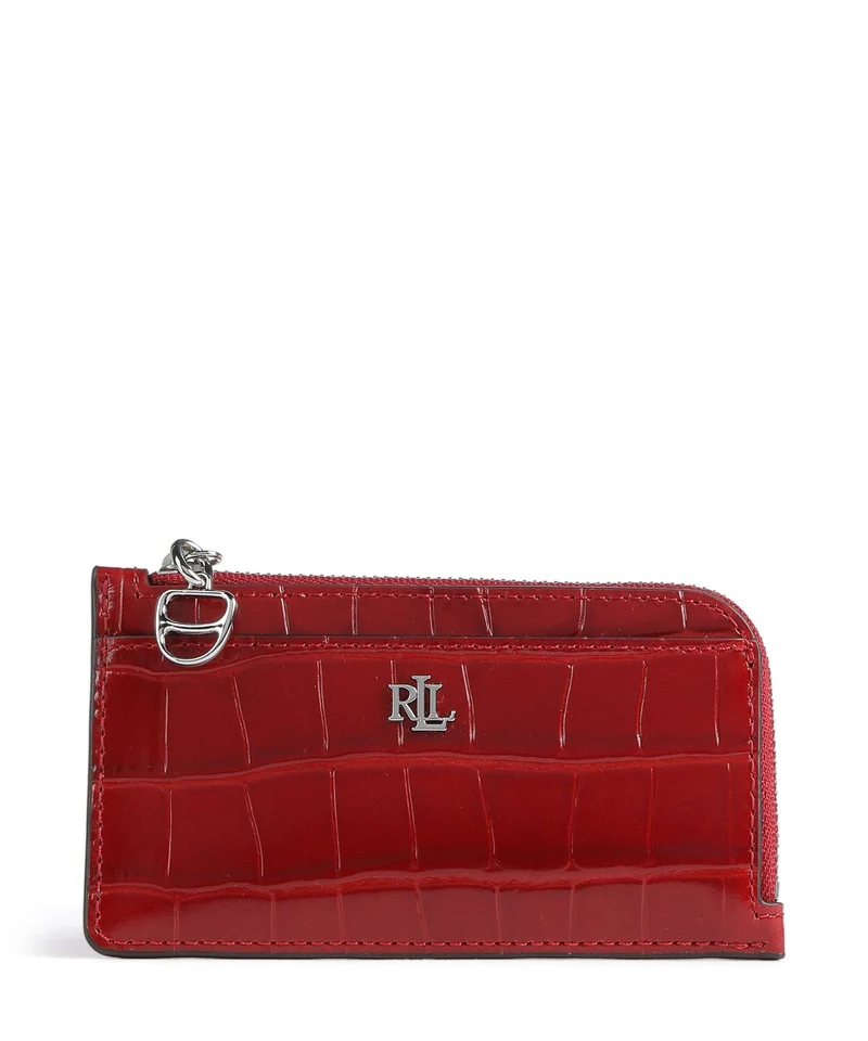 Lauren Ralph Lauren Small Kreditkartenetui festive red