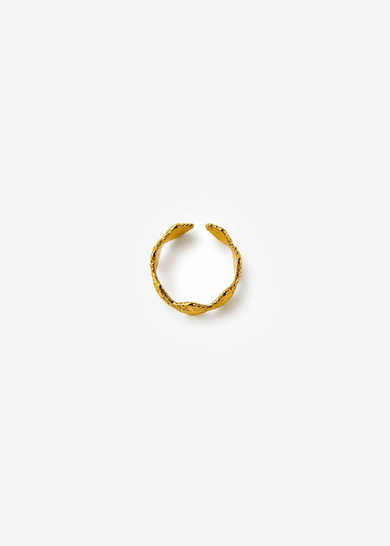 Vintage Herzring - gold