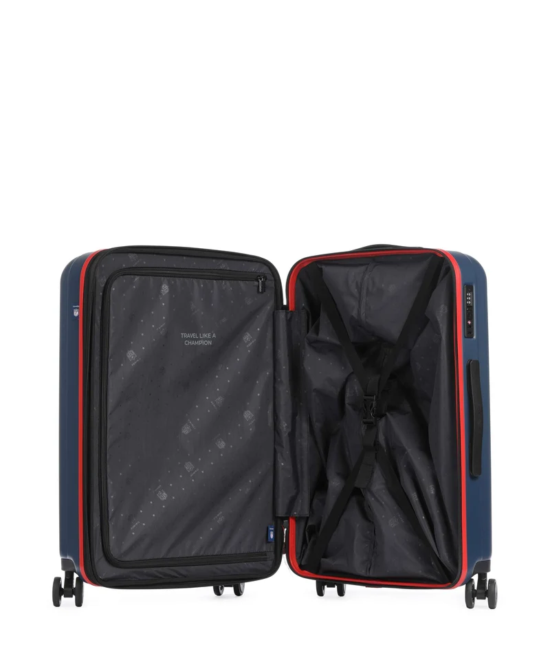 Travelite NFL 4-Rollen Trolley new england patriots