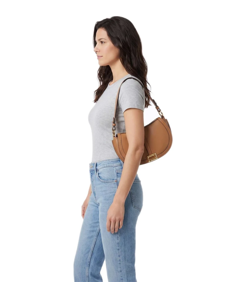 Lancel Céleste M Schultertasche camel