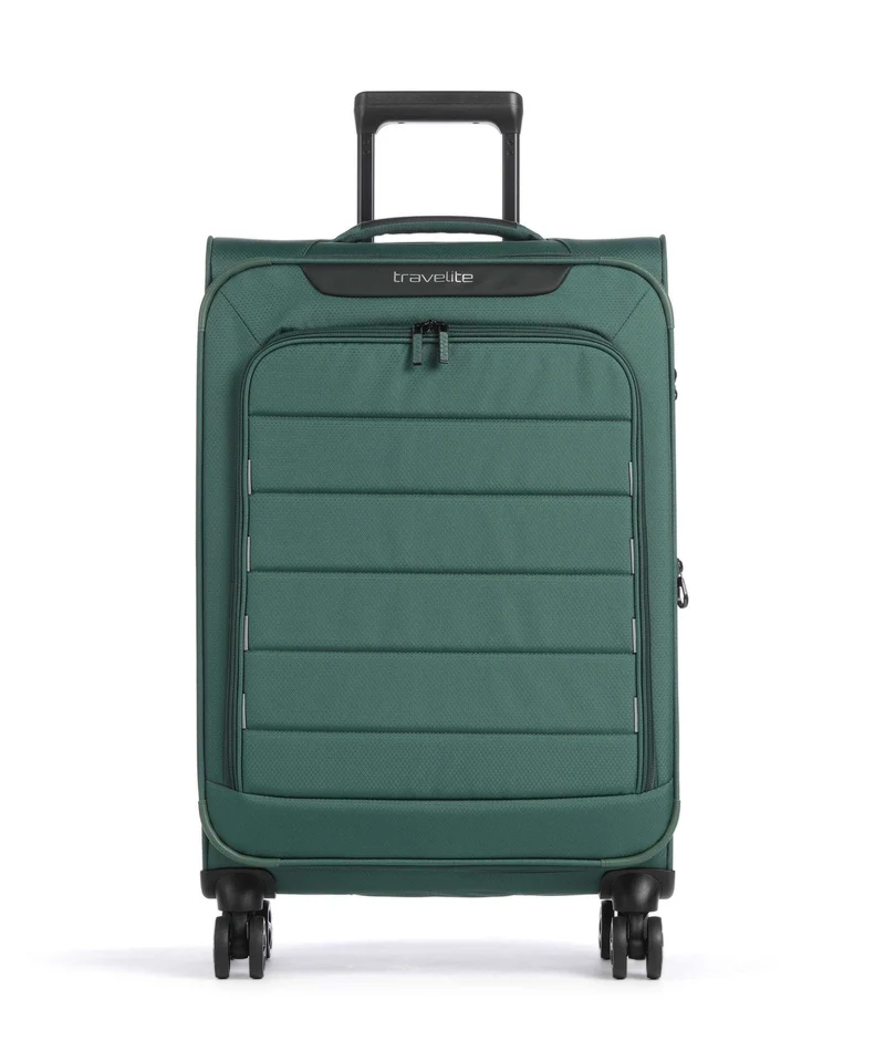Travelite Skaii 4-Rollen Trolley green