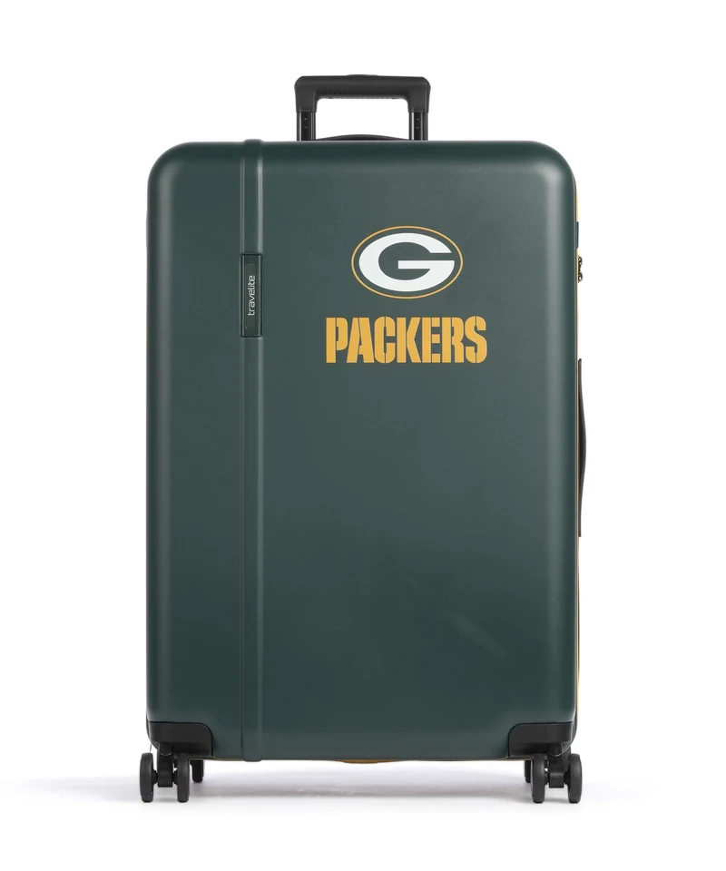Travelite NFL 4-Rollen Trolley green bay packers