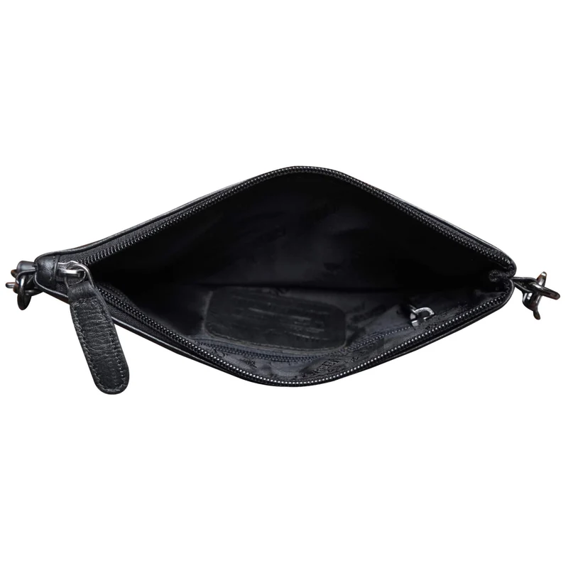 Liv Mini Crossbody Tasche Damen Leder Abendtasche Schwarz