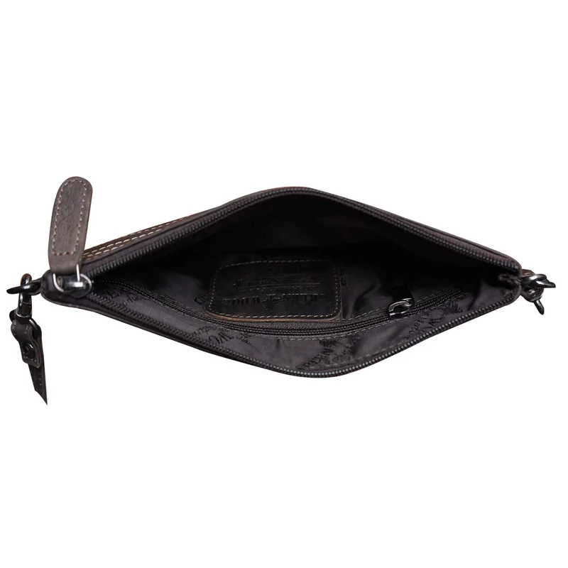 Liv Mini Crossbody Tasche Damen Leder Abendtasche Schwarz