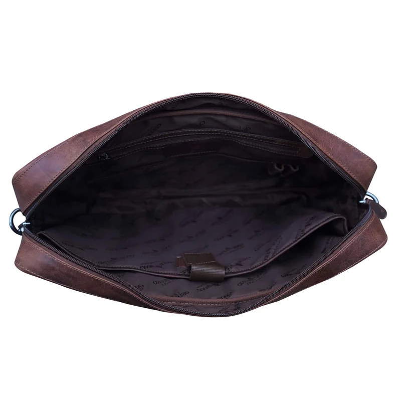 Riley Aktentasche Damen Modern Leder Laptoptasche 15,6 Zoll Herren