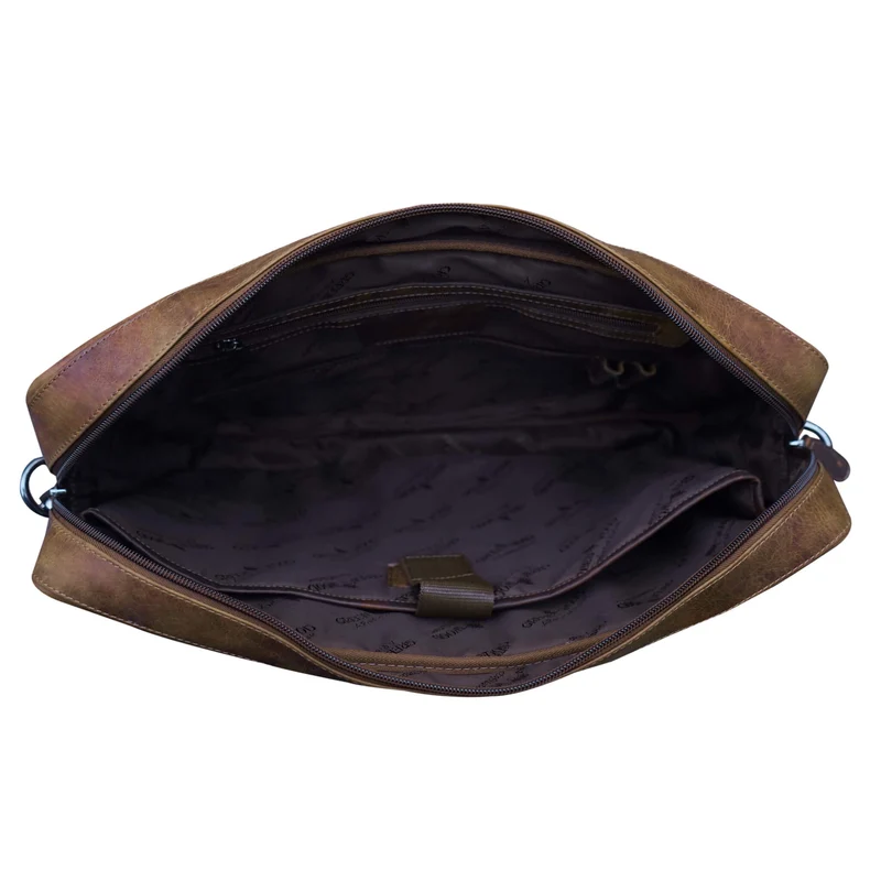 Riley Aktentasche Damen Modern Leder Laptoptasche 15,6 Zoll Herren