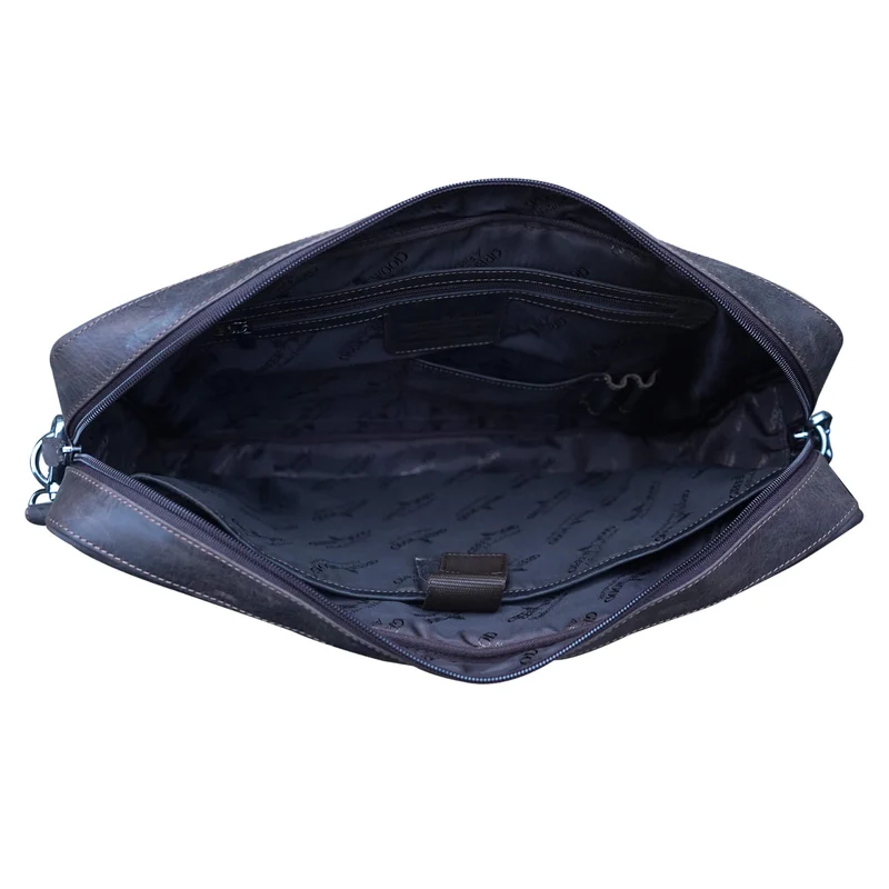 Riley Aktentasche Damen Modern Leder Laptoptasche 15,6 Zoll Herren