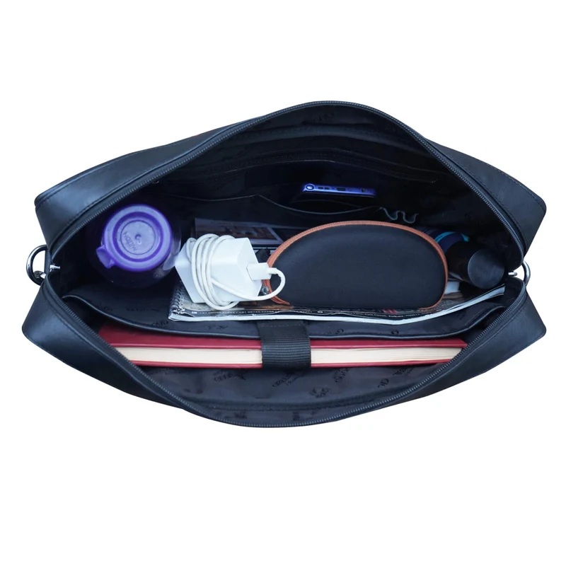 Riley Aktentasche Damen Modern Leder Laptoptasche 15,6 Zoll Herren