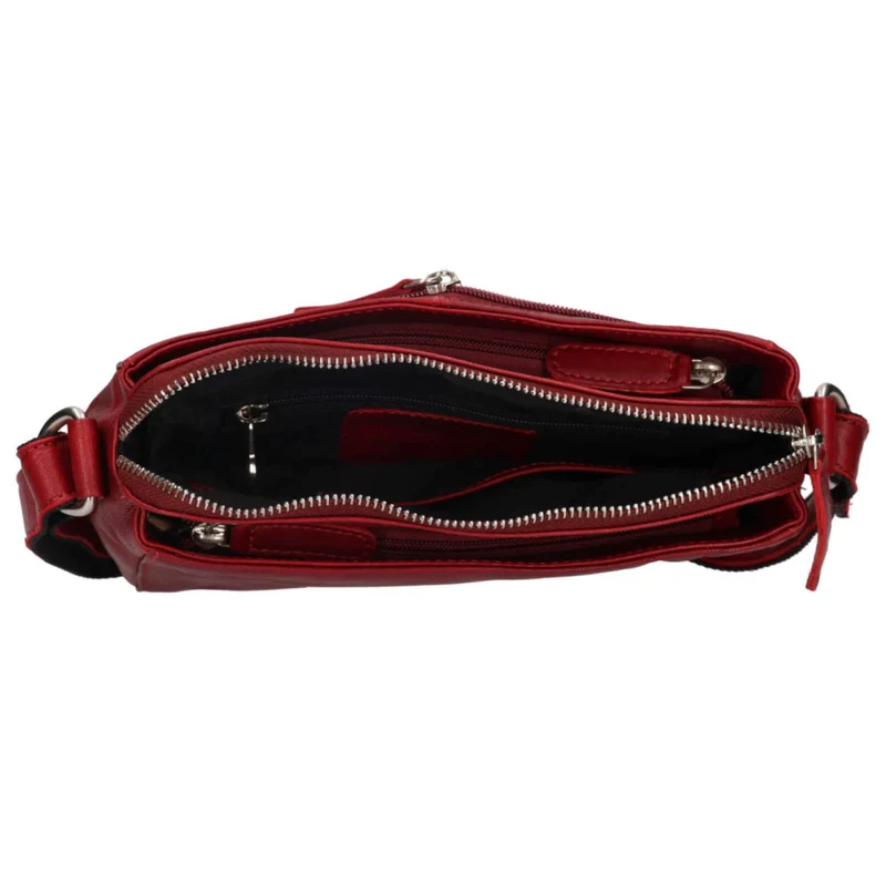 Inga Umhängetasche Damen Cognac Crossbody Tasche Leder