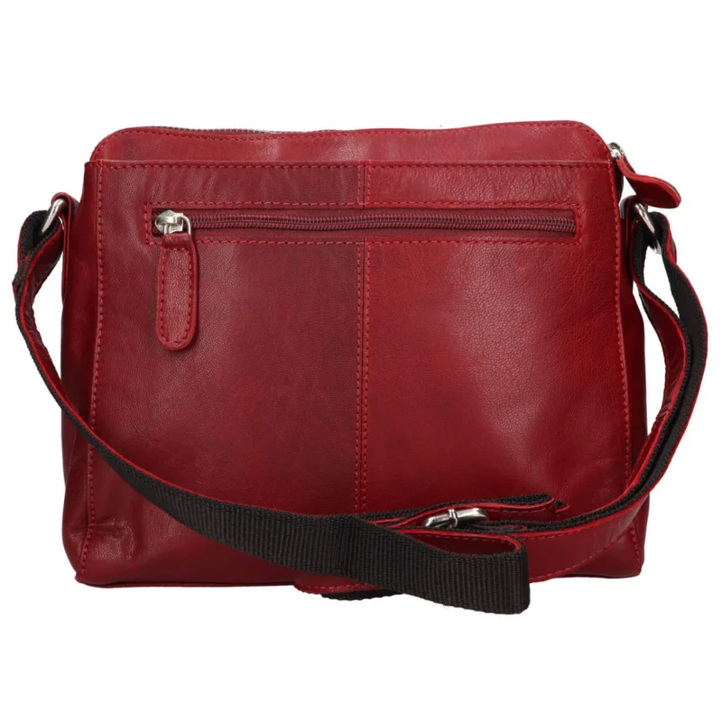 Inga Umhängetasche Damen Cognac Crossbody Tasche Leder