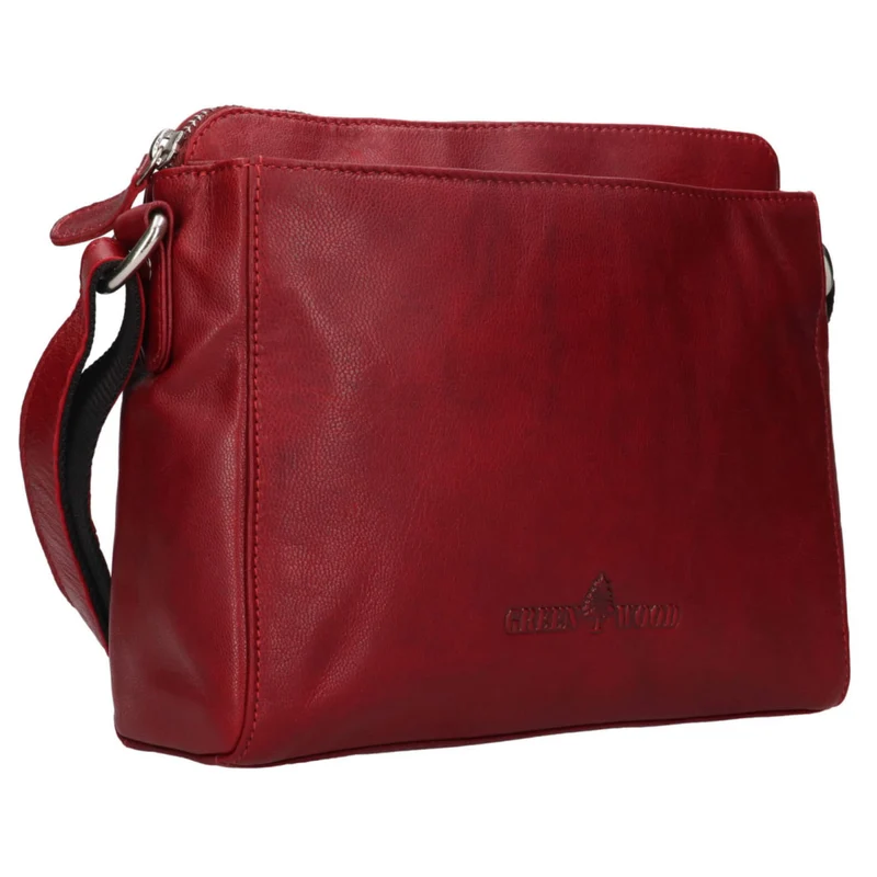 Inga Umhängetasche Damen Cognac Crossbody Tasche Leder