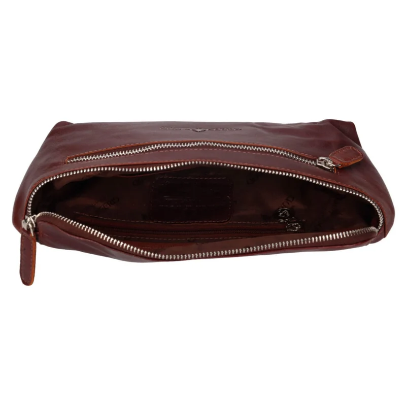 Ivar Herren Bauchtasche Leder Gürteltasche Blau Damen