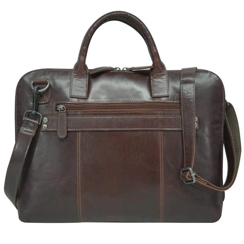 Ian Laptoptasche 14 Zoll Damen Leder: Gepolstert, Weit Öffenbar & Leicht