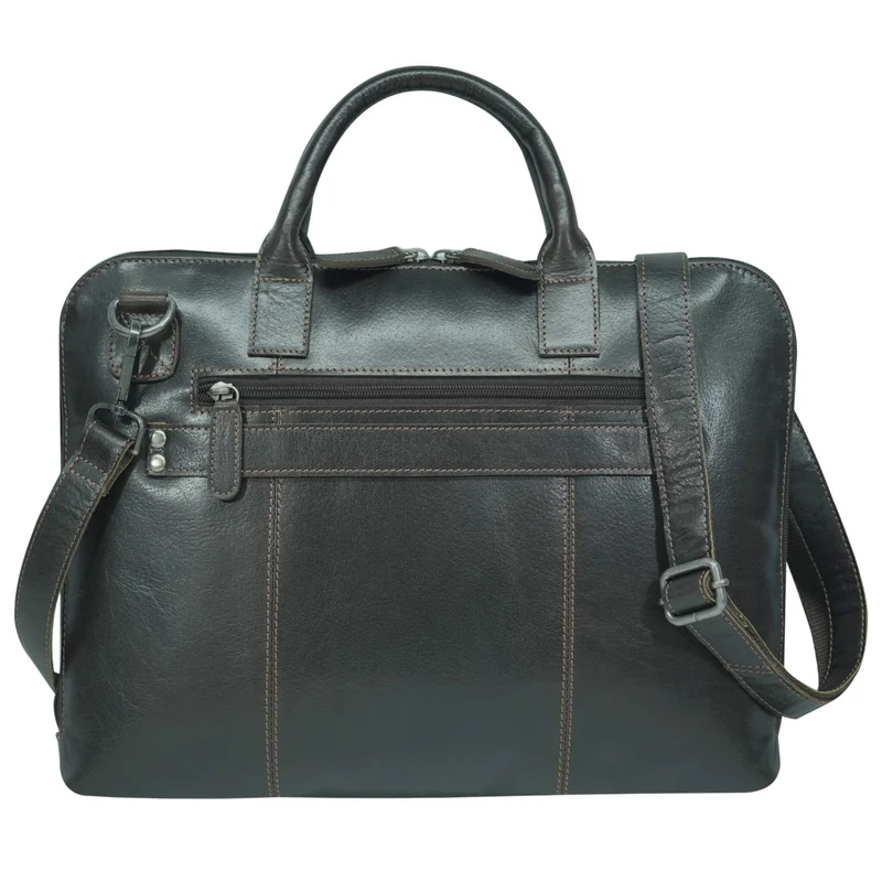Ian Laptoptasche 14 Zoll Damen Leder: Gepolstert, Weit Öffenbar & Leicht